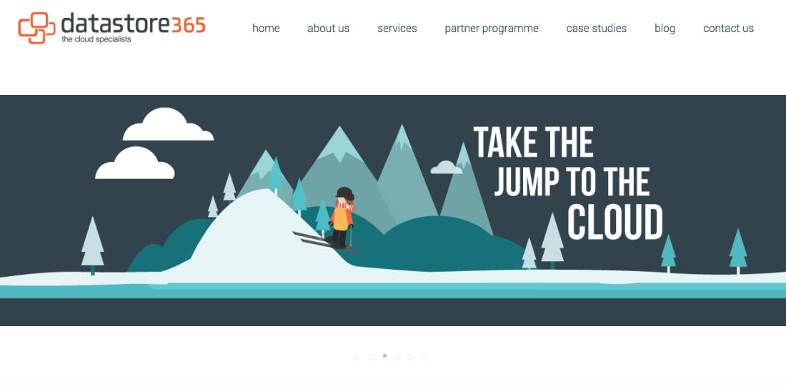 Datastore365 Web Design Example 3